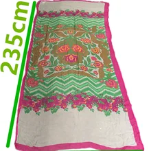 Гофрированный шифон Ширина шелковой ткани: 116 см, толщина: 3-4 мм, цвет: как на картинке, длина: 235 см