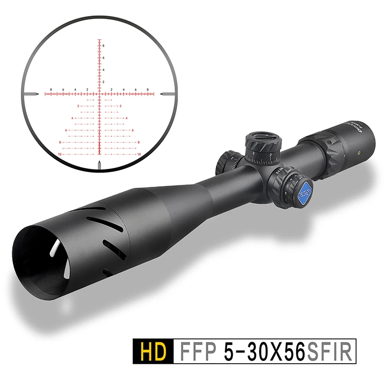 Дискавери HD 5-30X56 SFIR FFP первая фокальная плоскость стрельбы охотничий прицел длинный глаз рельеф коллиматор прицел подходит 30-06 308 AR15