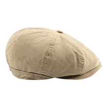Мужская шапка классический берет газетчика плоская кепка Повседневная шляпа для гольфа мужская шапочка из спандекса береты Британский западный стиль хлопок усовершенствованная плоская кепка