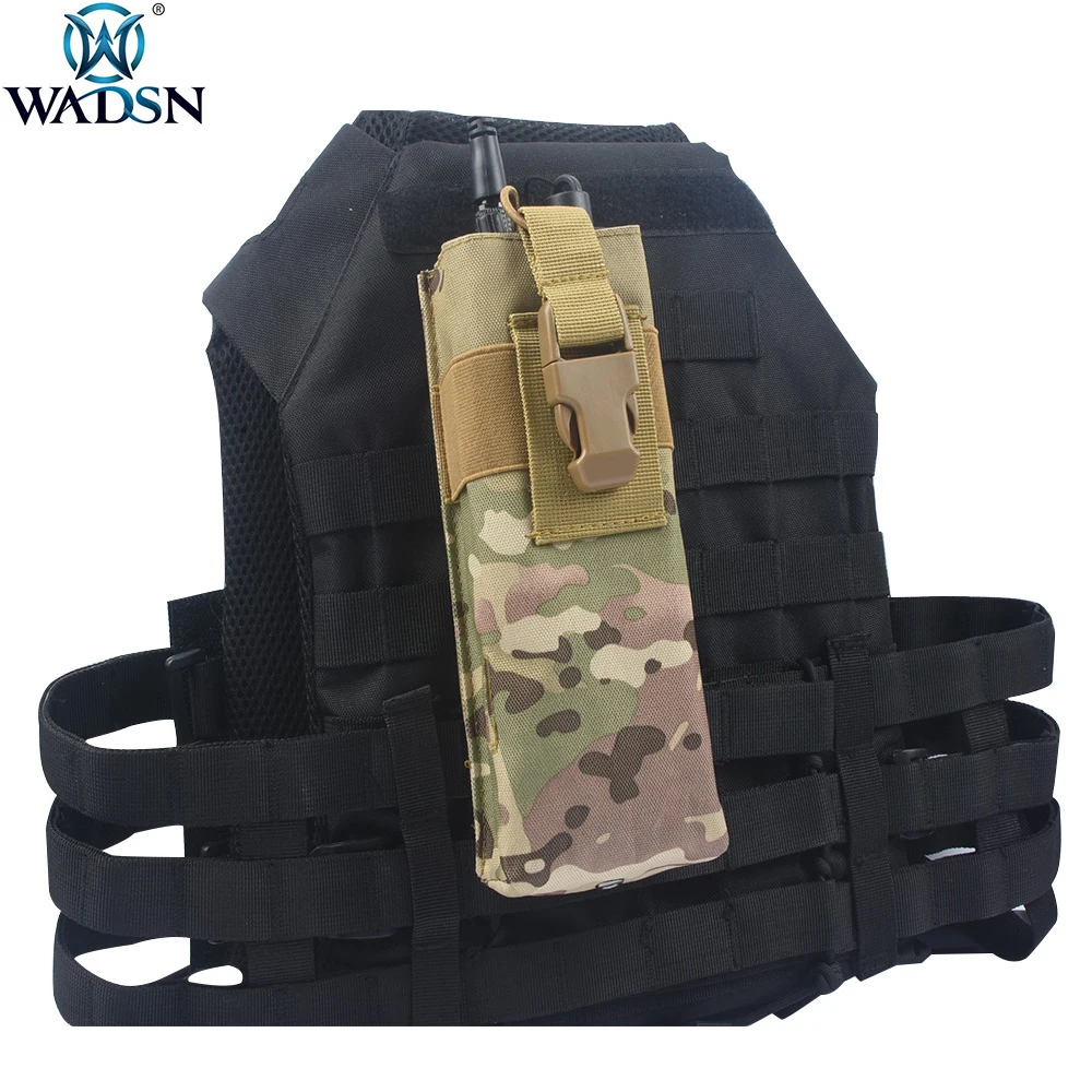 

WADSN Tactical PRC 148/152 Radio Pouch Hunting Paintball Airsoft Combat Gear Molle Radio Holder Pouch