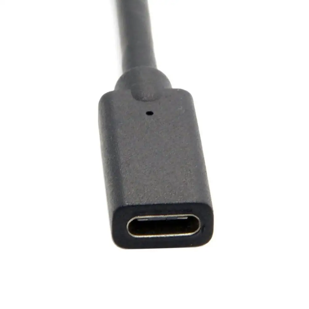 USB 3,1 C Мужской к USB-C женский 90D прямоугольный расширенный кабель для передачи данных 20 см