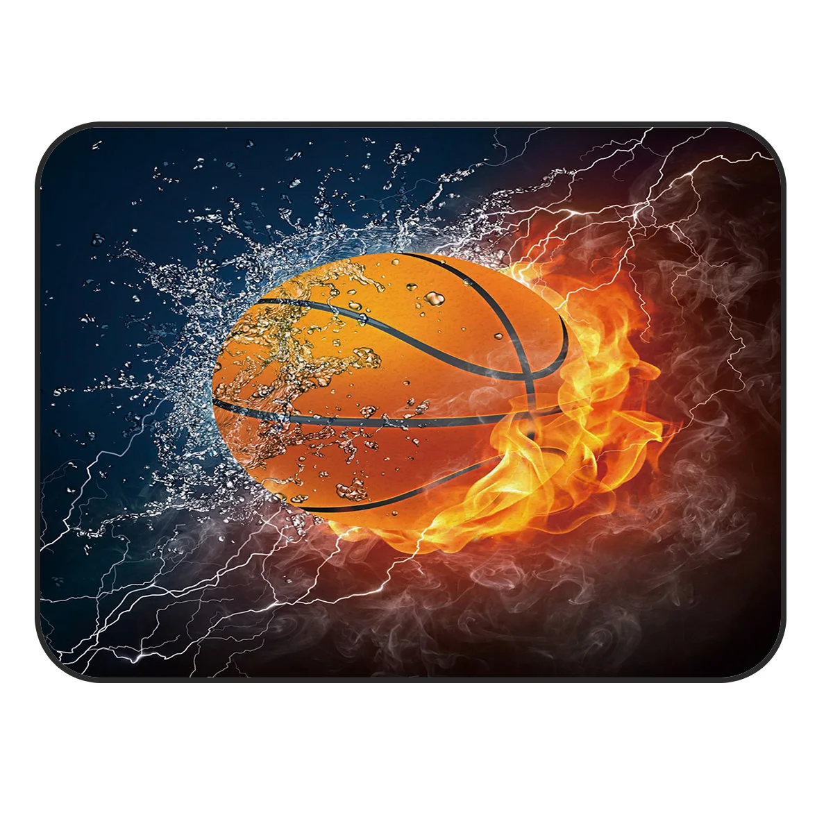 CHARMHOME мягкий ковер Противоскользящий ковер Баскетбол молния ковер для гостиной коврик для спальни украшения дома аксессуары