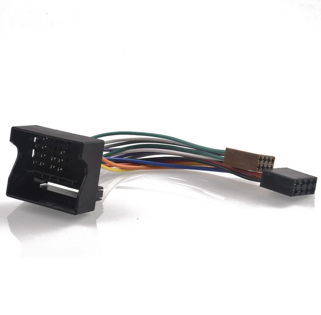 Acheter Adaptateur de connecteur de câblage de câble de plomb ISO pour  autoradio, pour Peugeot 207 307 407