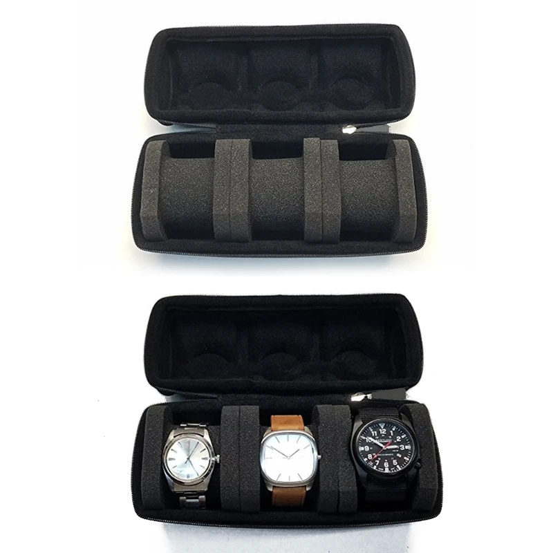 Watch Storage Box Watch Roll Travel Case for Men and Women