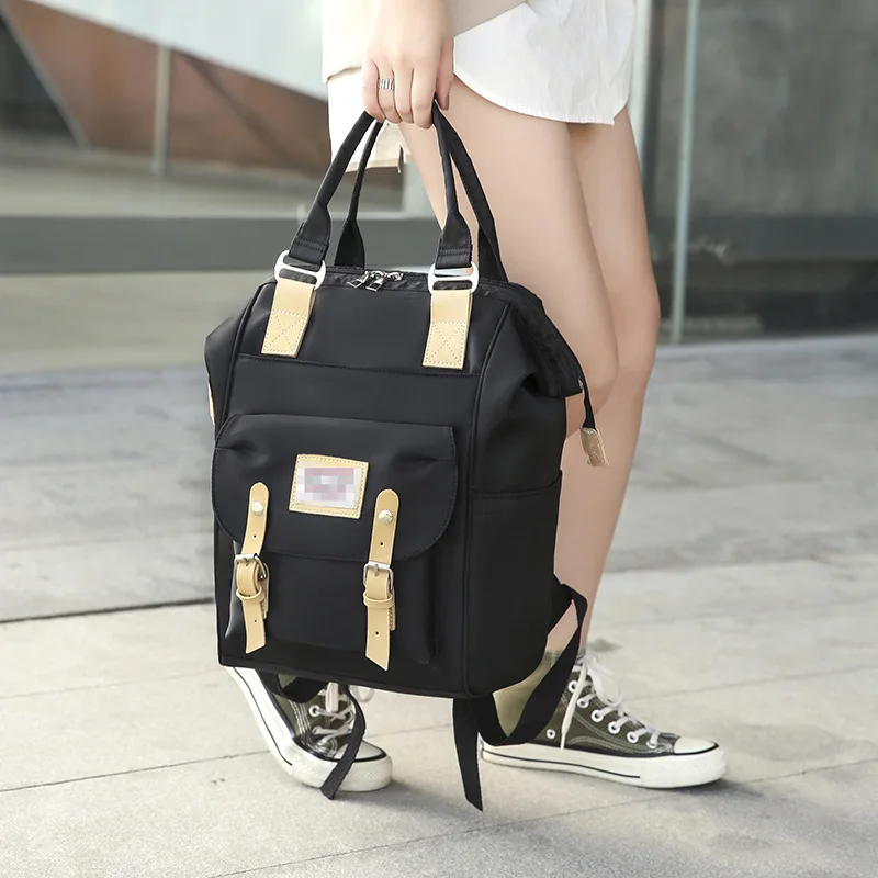 

Nylon Cloth Multi-functional MOTHER'S Bag Large Capacity Belt Decoration Mommy Bag Mommy chu xing bao