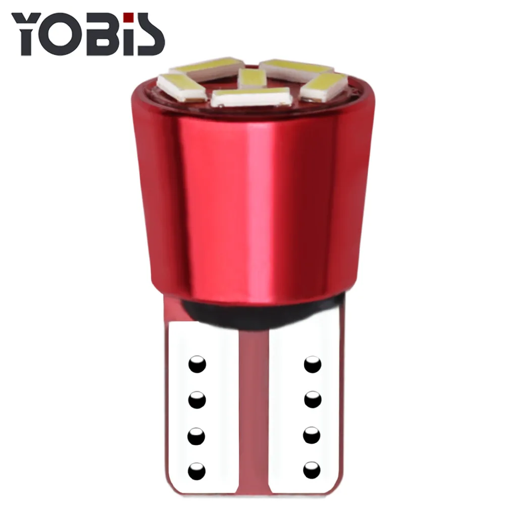 

Excellent 'High Decoding Width Lamp License Plate Light Compartment Light Door Light Decoding W5W T10 4014 6SMD Promise