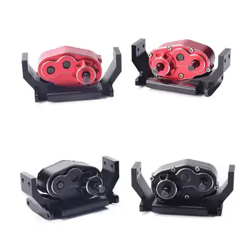 

Metal Gearbox Transfer Case with Mount for SCX10 / D90 1/10 RC Crawler Car RC Metal Transfer Case RC Vehicle Parts Accessories
