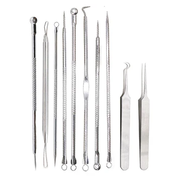 

Acne Blackhead Removal Needles Pimple Acne Extractor Black Dots Head Pore Cleaner Deep Cleansing Face Skin Care Beauty Tools