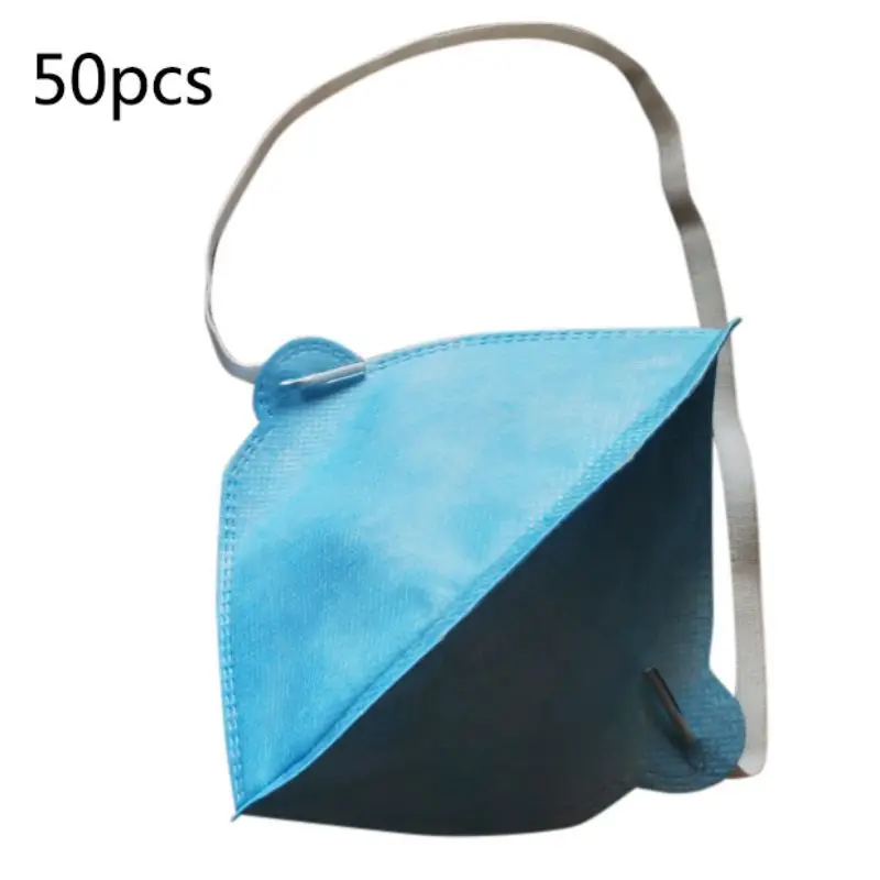 

50pcs Disposable Masks 3-Layer Masks Anti Dust Breathable Earloop Mouth Face Mask stylish Simple Masks Sanitary Surgical Mask