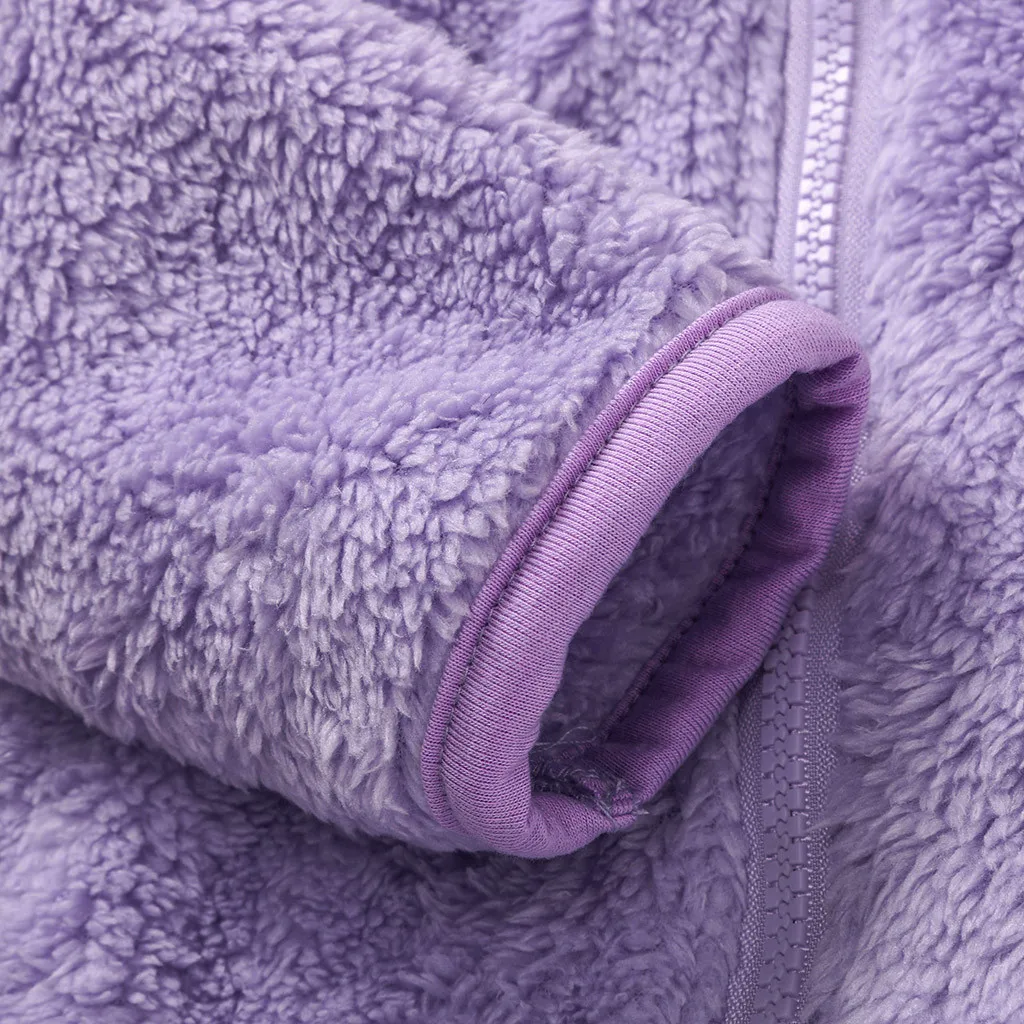 Зимний флисовый комбинезон для новорожденных мальчиков; Однотонный комбинезон с капюшоном; теплое пальто; верхняя одежда