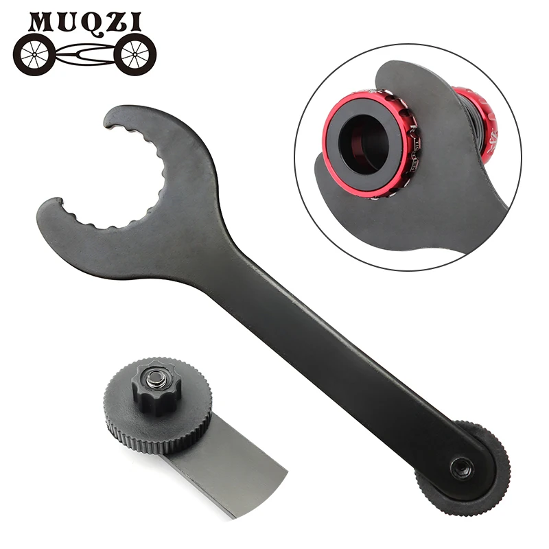 

MUQZI Bike Bottom Bracket Wrench Crank Arm Screw Cap Install Kit For BB Hollowtech Ii 2 Repair Spanner Bicycle Tool
