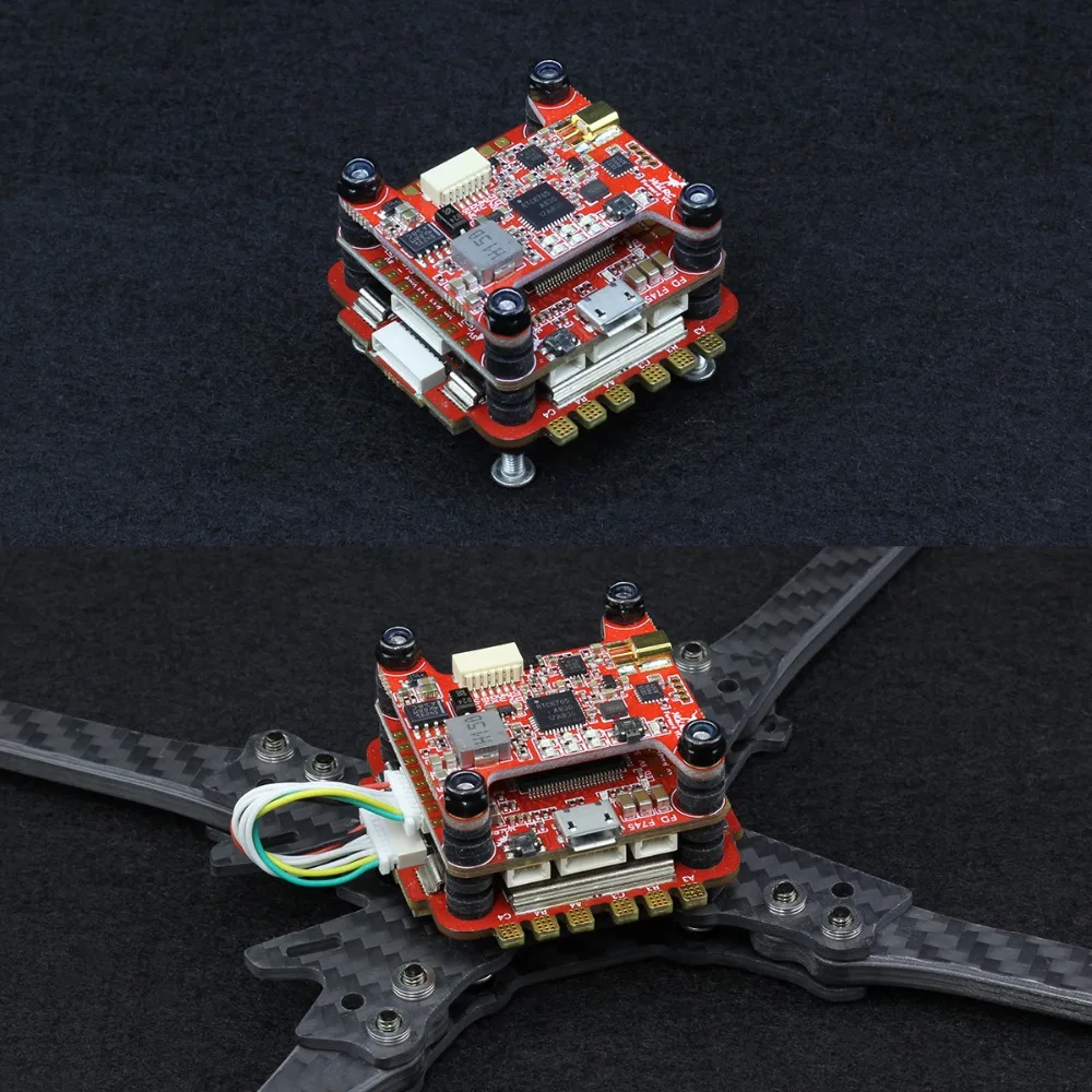 HGLRC вперед 65A 3-6S L431 BL32 4 в 1 ESC+ FD765-VTX F7 FC Flight control Fly tower для FPV Racing Drone