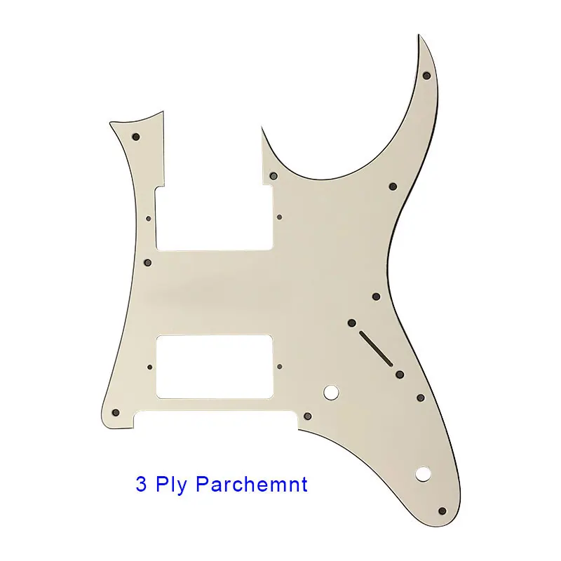 Pleroo пользовательские части для электрогитары-для Ibanez MIJ RG3550MZ гитара накладка HH хамбакер Пикап царапины пластины несколько Коло