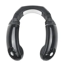 USB перезаряжаемый портативный вентилятор нашейный вентилятор шейный браслет высокого качества регулируемый шейный ремень вентилятор Супер мощность хранения кулер дропшиппинг