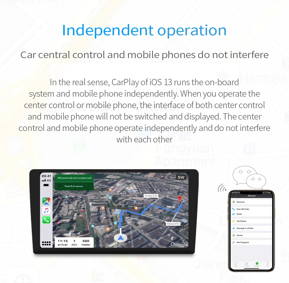 Android автомобильный навигатор apple беспроводной carplay модуль USB кабель для передачи данных мобильный телефон проекция carpaly box