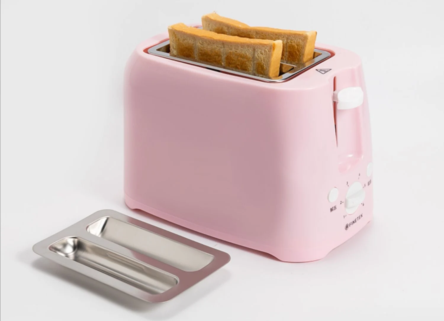 2 Stainless Steel Automatic Toaster Quick Bread Kitchen Home Breakfast Maker 3