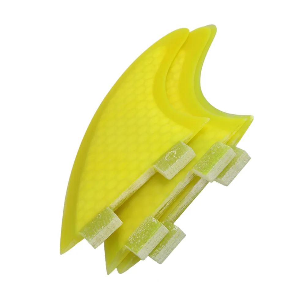 3 шт. набор плавников для серфинга G3/G5/G7 унисекс серсерфинга SUP Fin Thruster сотовый плавник для серфинга плавники(доска для серфинга) доска плавники