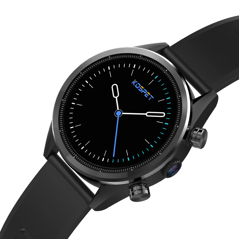 Kospet Hope Lite 4G Smartwatch телефон 1,39 дюймов Android 7,1 MTK6739 1 ГБ ОЗУ 16 Гб ПЗУ IP67 Водонепроницаемый 620 мАч Смарт-часы телефон