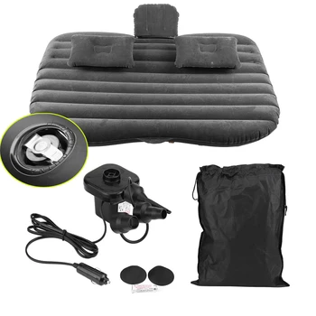 

Car Inflatable Bed Back Seat Mattress Airbed Inflatable Pillows With safety block for long distance travel camping adventures