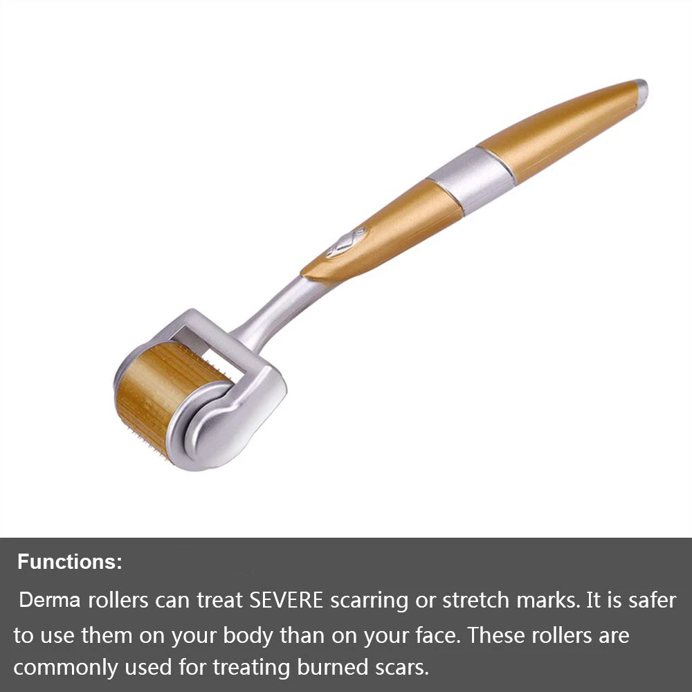 Профессиональный титановый ZGTS Derma Roller 192 игл уход за кожей лица лечение выпадения