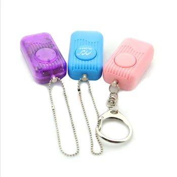 

Portable personal alarm, mini alarm, key ring rescuer, women's self-defense device
