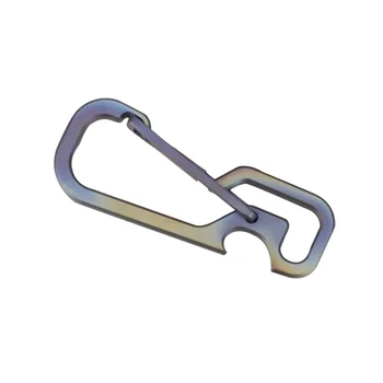 

Hook Clip Mountaineering Buckle Hanging Carabiner Strong Titanium Alloy Climbing Accessories Multifunction Outdoor Quick Release