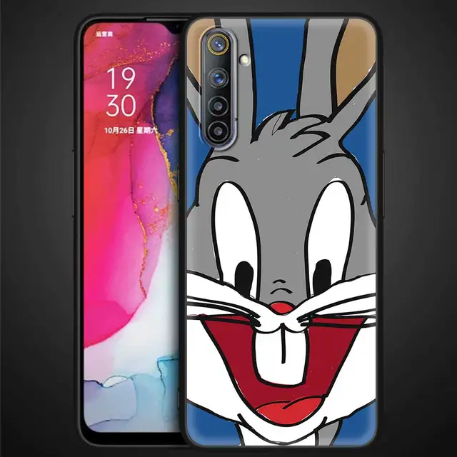 phone case For Redmi Note 9s 7 8t 9 8 10 9a 9c 9t K40 Pro coque Bumper tpu soft material Funny Cartoon Crazy Rabbit B10