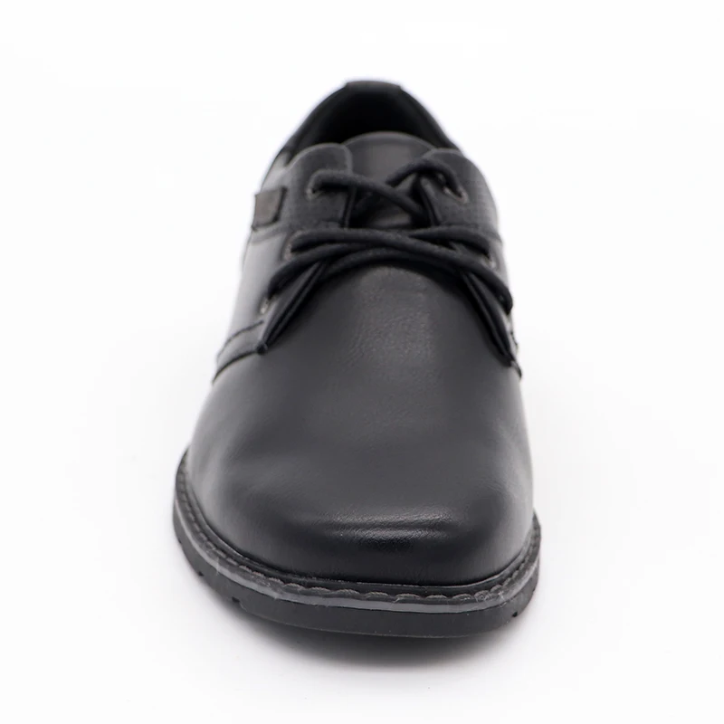 Children's Pu Leather Boys Shoes Spring & Autumn Black Flat Kids School Dress Shoes Wedding Casual Loafers Size 32-37