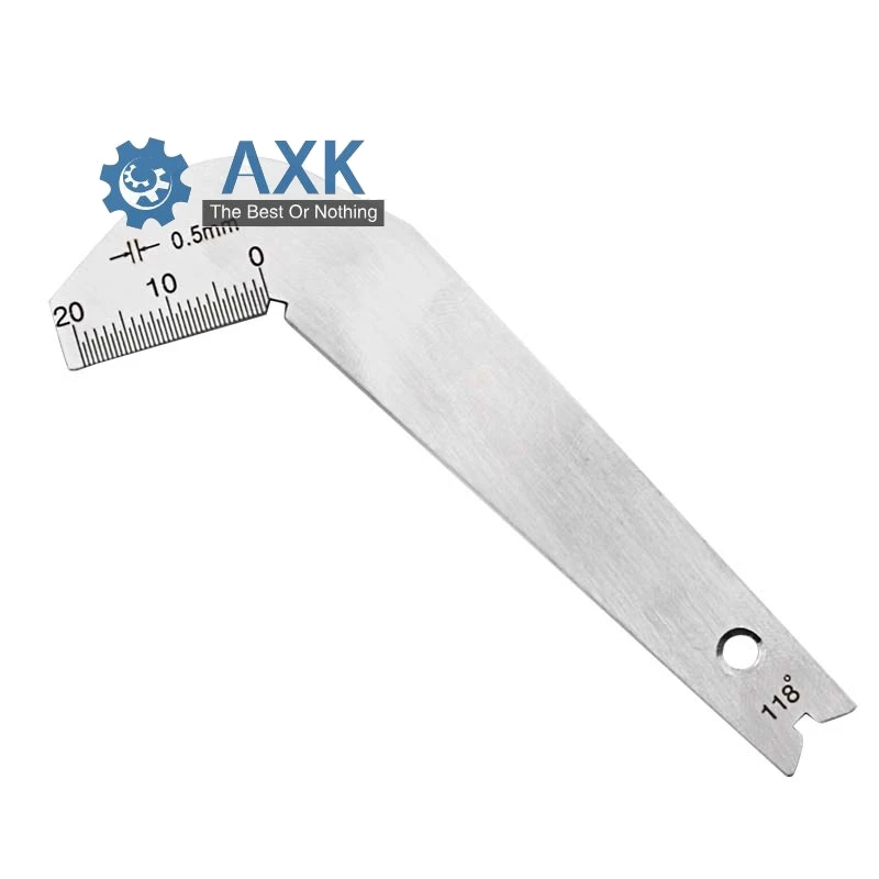 

High quality Bit Pattern Drill Template drill bit gauge weld inspect gauge tool Drill Bit Patter Gauge Template