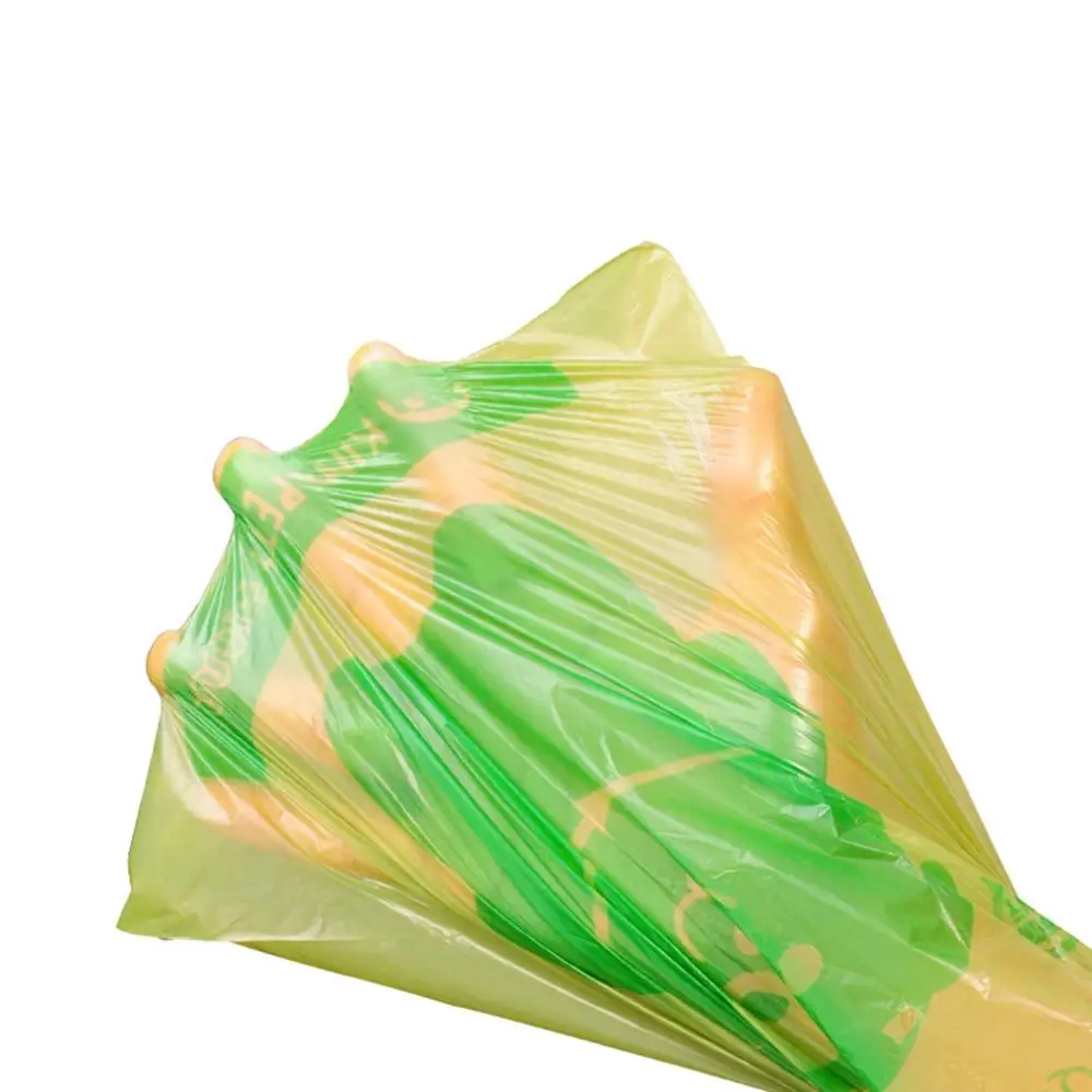 8 рулонов HDPE корм для питомцев, собаки сумки экологически чистая биоразлагаемая кошка путешествия мешок для мусора