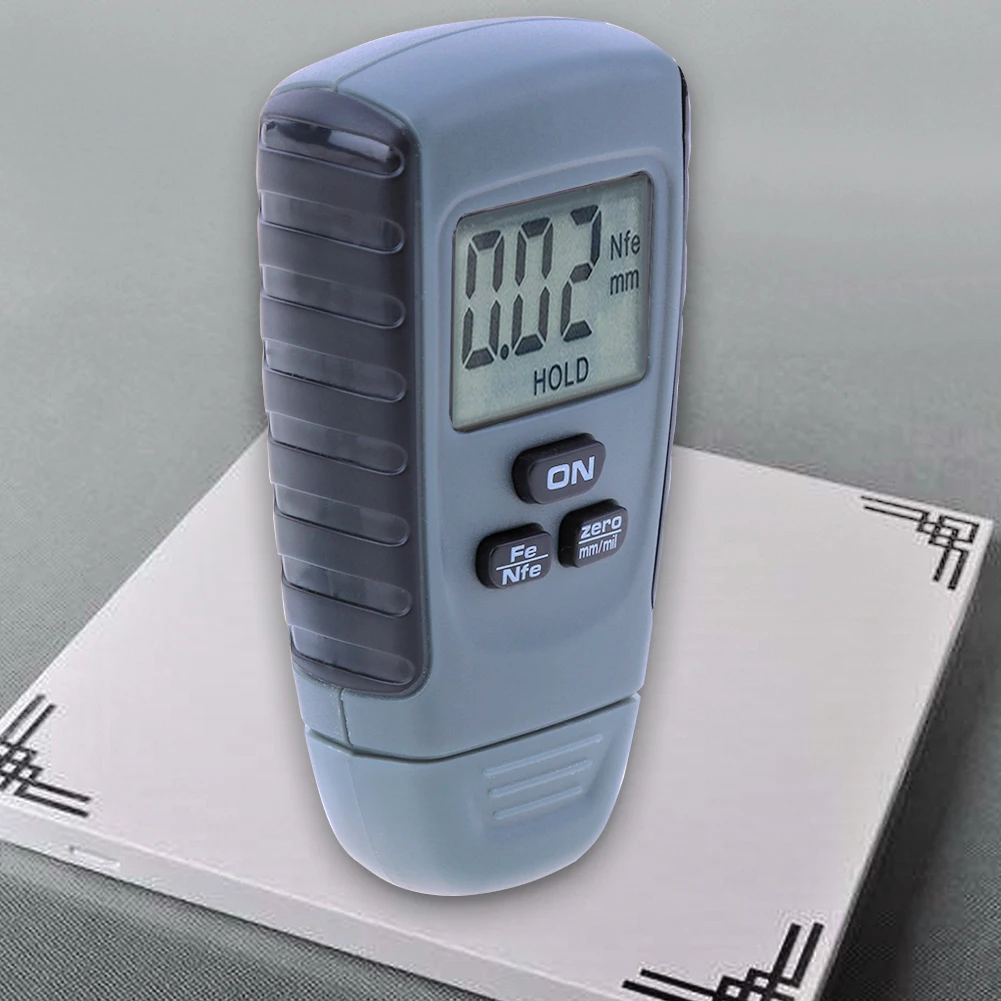 

Digital RM660 Coating Thickness Gauge 0.00-1.25m Paint Coating Meter Car Thickness Meter Tester Iron Aluminum Base Metal