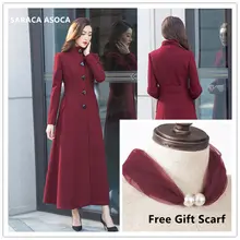 Модное однобортное тонкое зимнее женское пальто с воротником «Мандарин», большие размеры XXXL, пальто с длинными рукавами, женская верхняя одежда для девочек