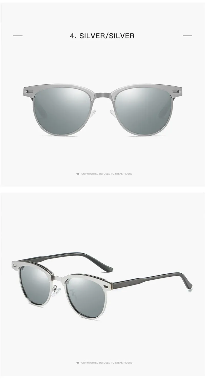 HDSUNFLY, мужские поляризованные солнцезащитные очки для мужчин и женщин, винтажные Роскошные солнечные очки с оправой из сплава TR90, солнцезащитные очки для вождения, UV400, аксессуары