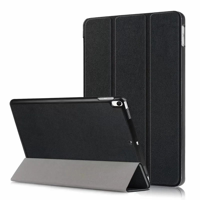 2 подарки для iPad Air 3 A2123 A2152 A2153 смарт-крышка для iPad Pro 10,5 A1701 A1709 чехол для iPad 10,5 дюймов Funda Capa - Цвет: KST-BK