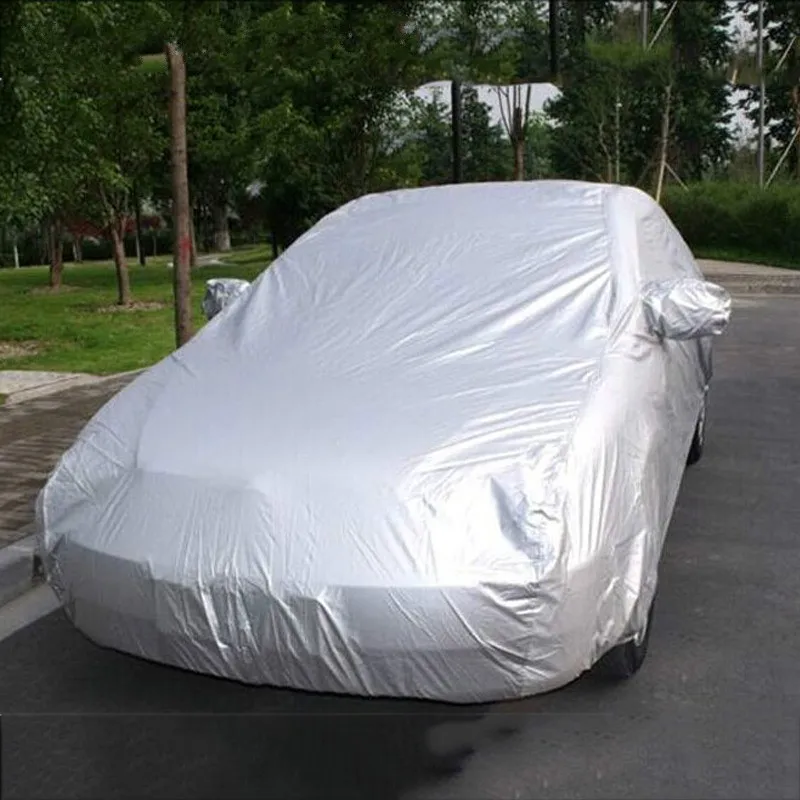 

Full Car Coat Sun Shade with Ears Sun and Rain Protection Cover Exterior Car Protector Covers Anti UV Outdoor Sun Reflective