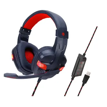 

SY860MV 7.1 Channel Stereo Gaming Headset Detachable USB Control Headset