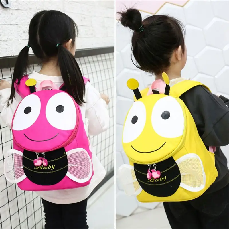 Модный Забавный милый рюкзак с рисунком пчелы для малышей мини-рюкзак детского
