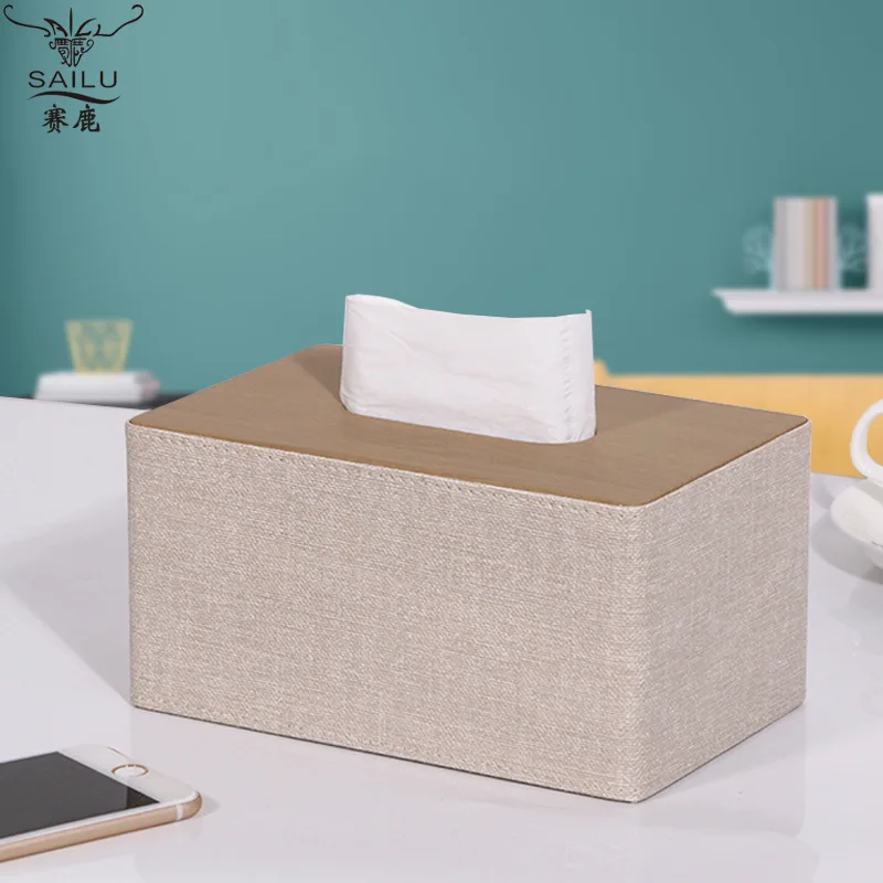 oak small Скандинавский мрамор коробка для салфеток может кухня кожа гостиная отель офис роскошный ящик для салфеток держатель для салфеток - Цвет: oak small