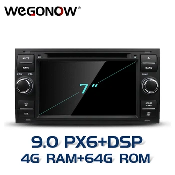 

Android 9.0 4GB RAM 64GB 8 Core For Ford FOCUS Mondeo S-MAX C-MAX Galaxy Fiesta Fusion Car DVD Player GPS map Radio wifi BT5.0