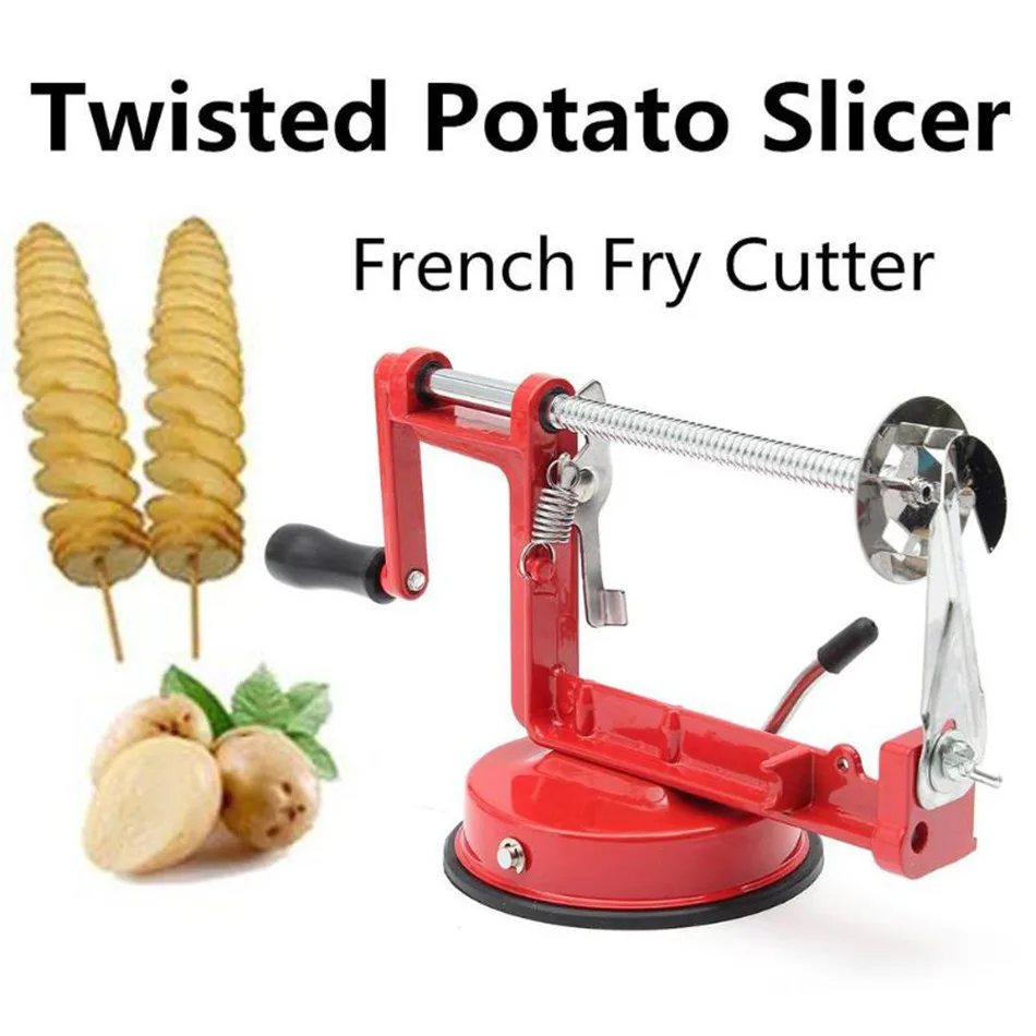 

3 In 1 Creative Fruit Potato Apple Machine Peeler Slinky Slicer Cutter Bar Kitchen Hand-cranked Clipping Fruit Potato Peeler