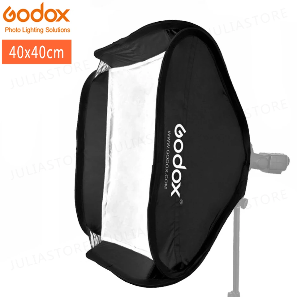 Софтбокс Godox 40x40 см рассеиватель Отражатель для вспышки Speedlite светильник ная