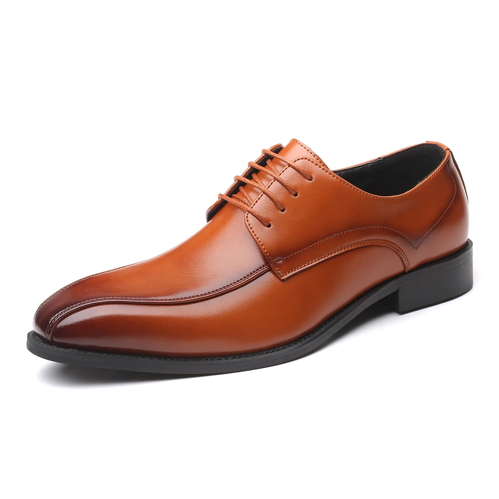 38-48 Мужские модельные туфли; стильные удобные деловые туфли-оксфорды для мужчин;#108