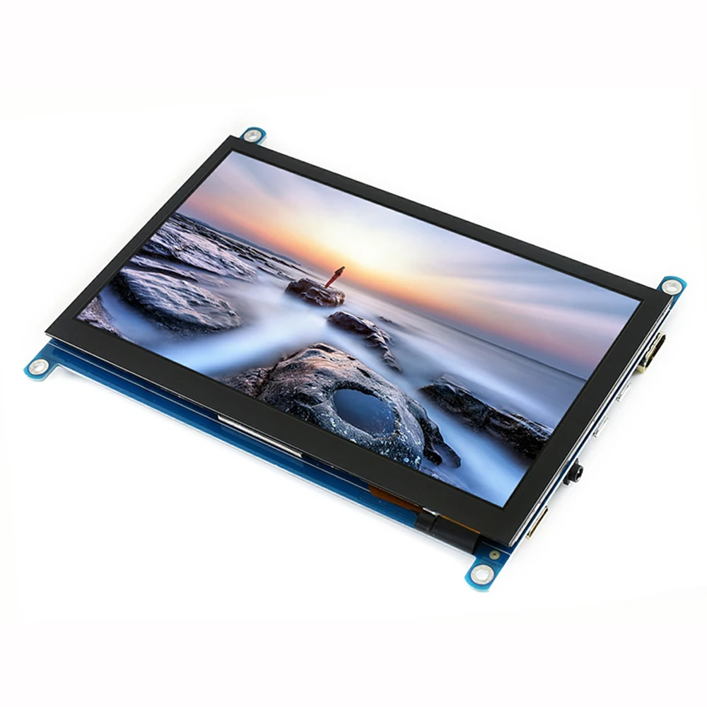  Raspberry Pi 4B pantalla táctil de 7 pulgadas raspberry 1024x600 IPS pantalla táctil capacitiva LCD