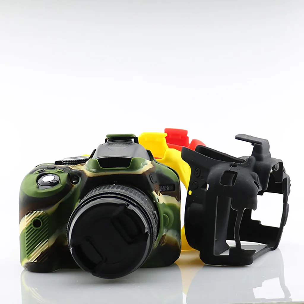 HIPERDEAL резиновый силиконовый чехол для камеры Nikon D5300 защитный чехол Jy26
