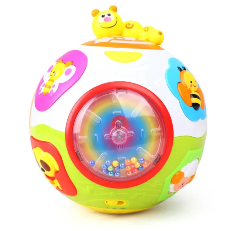 2 года ребенок giftBaby гусеничный музыка и животное раннее образование игрушки N84E