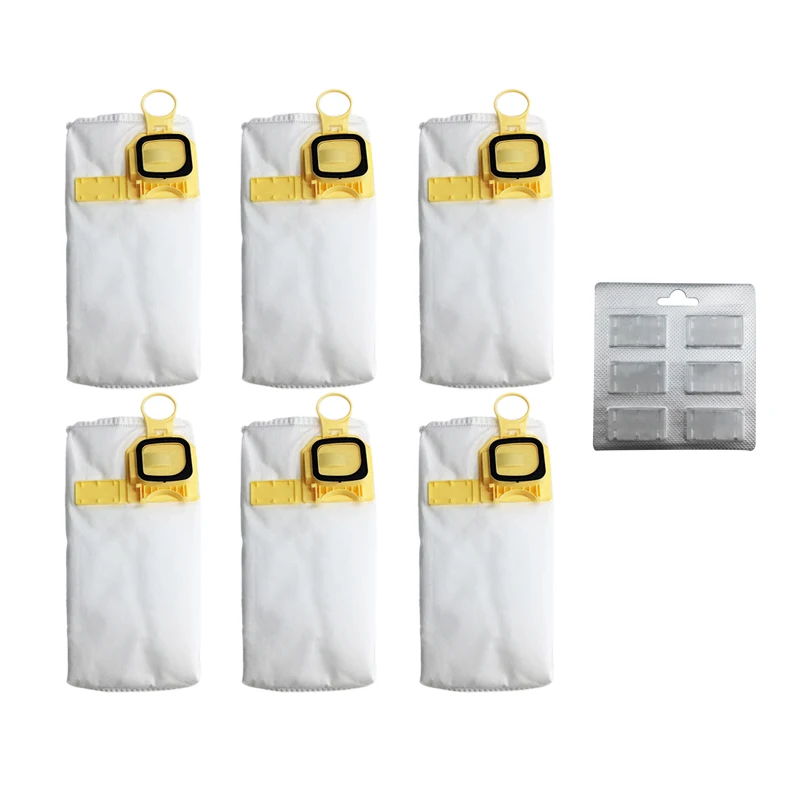 

6Pcs Cloth Dust Bags for VORWERK KOBOLD VK140 FP140 VK150 Vacuum Cleaner Parts
