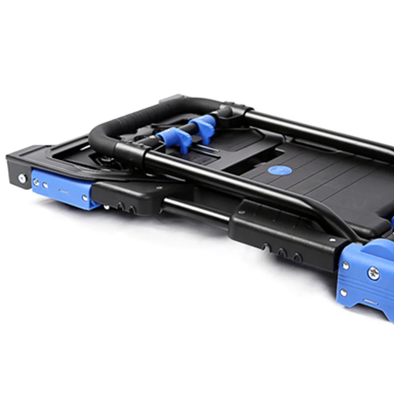 ALWAYSME Portable Push Pull Cart Dolly,Moving Platform Hand Truck,Wheel 14.5/8.5CM,Load 75-150KGS