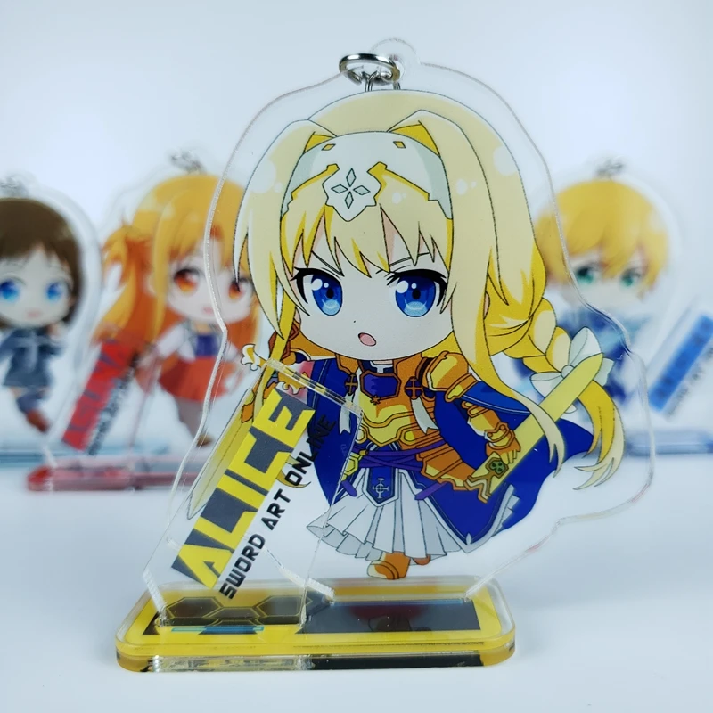 Брелок аниме меч искусство онлайн алисизация SAO Kirigaya Kazuto Yuuki Asuna Alice Косплей