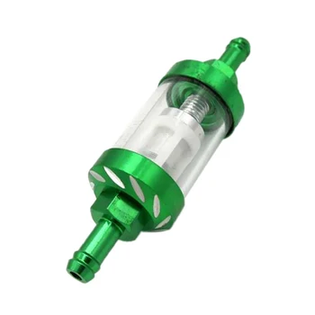 

Universal 5/16inch 8mm Inline Gas Fuel Filter for Motorcycle Dirt Bike ATV - Green