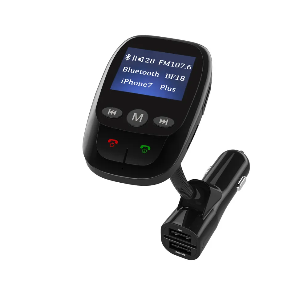 Авто USPS BF18 Bluetooth fm-передатчик Handsfree модулятор Автомобильный mp3 плеер Поддержка TF карты автомобильные аксессуары Новинка